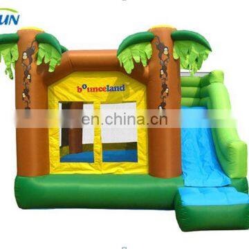 2015 Popular inflatable bouncers/ giant inflatable bouncy castle with slide/inflatable slide with pool