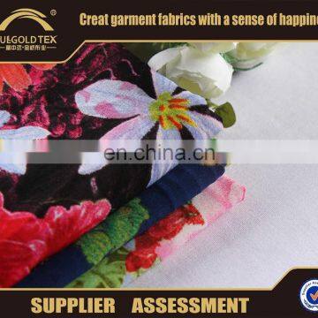 Wholesale chiffon digital knitted printed fabric