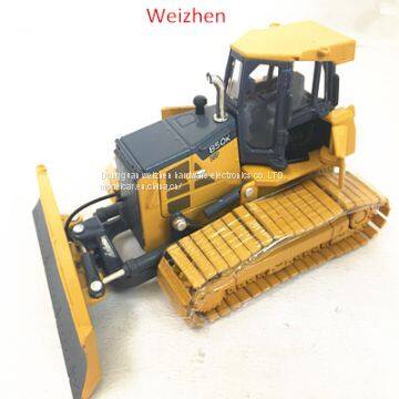 Zinc alloy bulldozer model manufacturing