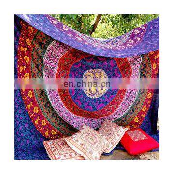 Mandala Tapestries Hippie art Bed sheet Beach Throw Blanket bedspread Tapestry Queen Size Wall Hanging picnic Decor Wholesale