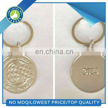 custom keyring/silver ring/round keyring