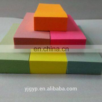 Office use colorful sticky notes pad