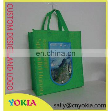 high performance recyclable silk screen printing non woven shopping bag