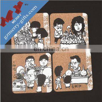 Wedding gifts personalized drink cork coaster wholesale