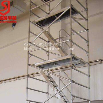 EN Standard Professional Factory High Quality Scaffolding Steel Ladder Stair Case for Construction photo-2