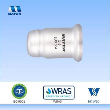 Stainless Steel End Cap V Profile Press Fitting photo-2