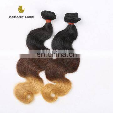 100% Human Hair Two Tone Ombre Hair Braiding Hair photo-4