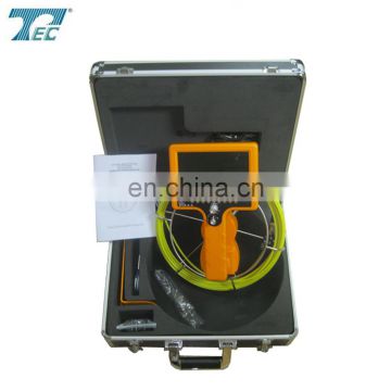 Portable 7 inch color monitor underground pipe inspection camera with DVR function TEC710DL-SCJ