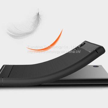 Carbon Fiber Soft Phone Case Skins For Sony Xperia XA1 Cover TPU Cases XA1 Ultra photo-5