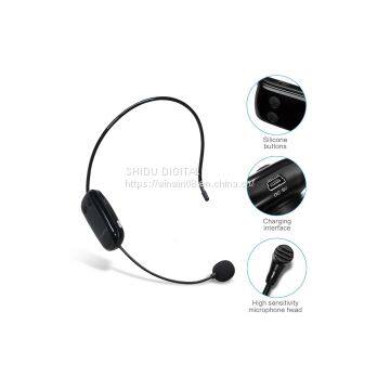 U9 UHF Wireless Teacher Headset Microphone and Receiver Set for Amplifier or Speakers photo-2