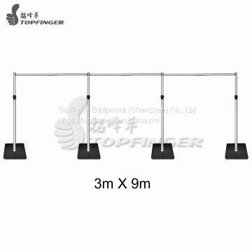 3m x 9m Aluminum Wedding Backdrop Stand poles Pipe And Drape 2.0 For Sale