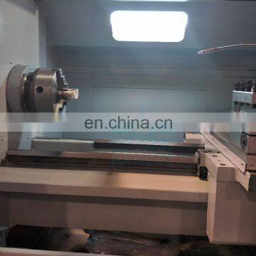 Heavy Duty Cnc Lathe Siemens Controller Machine With Collect Chuck