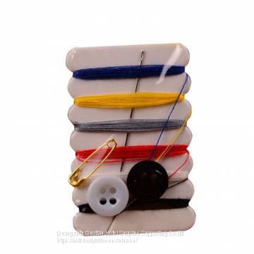 Travel Mini Portable Sewing Kit, Emergency Sew Set Amenities for Hotel Kits Adults Thread