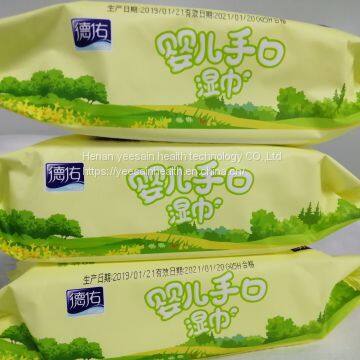 Soft Comfortable Baby Wet Wipes Specification Without Alcohol photo-2