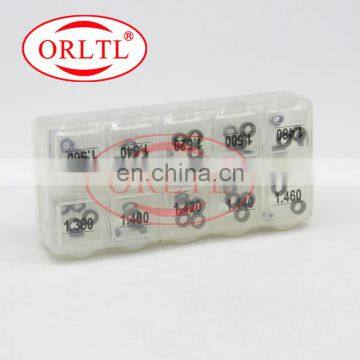 ORLTL B48 New Fuel Injection Washer Size 1.38mm-1.56mm And Common Rail Injector Adjustment Shims 50 Pieces / Box photo-3