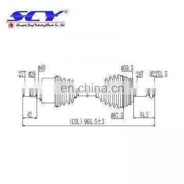 CV Half Shaft Assembly Suitable for Lancer 2008 2010 FWD photo-2