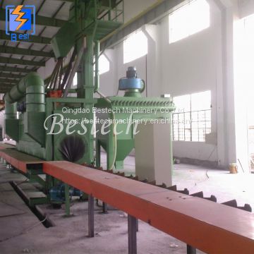 External steel pipe shot blasting machine manufacturer and producing line