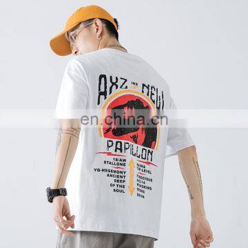 Custom Logo Design Clothing Man t Shirt Black