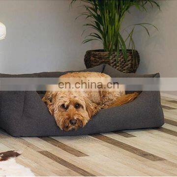 Durable Dog Bed Machine Washable Pet Bed Comfortable Puppy Dog Sleeping Bed photo-2