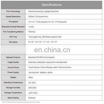 MA1178G-N Medical x Ray Accessories Dry Imager X-ray Film Printer for CT MRI DR CR Mobile x Ray Imaging photo-4