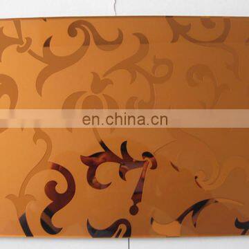 TITANIUM MIRROR WITH BACK PAINTED photo-4