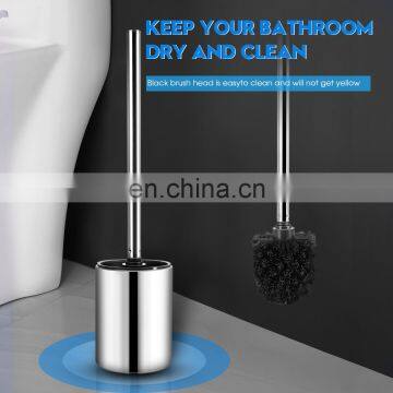 New Product Stainless Steel Toilet Brush With Holder photo-4