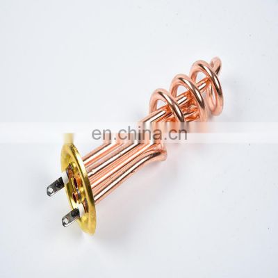 Industrial Electric Resistance flanged electric heat pipe parts for electric fireplace heater