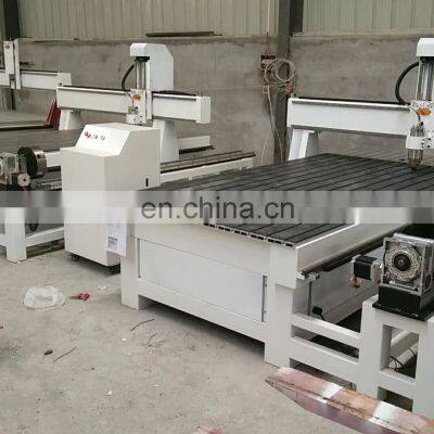 Add Rotary Axis Wood Board/tube Carving 3D Hollow Cutting Staircase Round Handrail Cnc Carving Machine photo-5