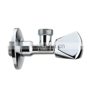 Good Quality Color Handle Angle Stop Valve Chrome Plated Zinc Material For Middle East Market