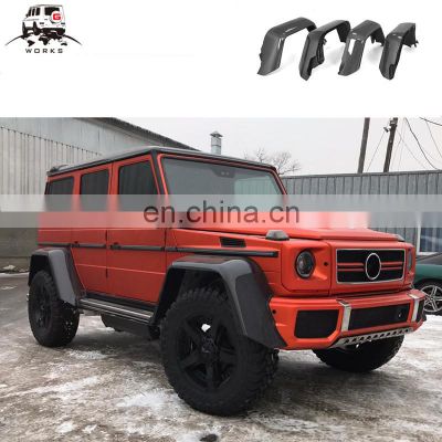 G class w463 G63 4X4 carbon fiber over fender for w463 G63 G65 wide style carbon fiber Wheel eyebrow FOR G