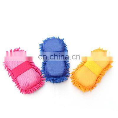 Super Car Wash Supplies Car Wash Glove Car Hand Soft Towel Soft Towel Microfiber Chenille Cleaning Sponge Block Washing Supplies photo-4