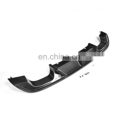 Wholesale Carbon Fiber Rear Car Diffuser for Volkswagen VW GOLF 7 VII MK7 R R-LINE 14-17