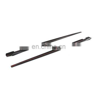 JCSportline Carbon Fiber Side Skirts Extension for Porsche Panamera 971 4S Hatchback 4-Door 2017-2019 photo-3