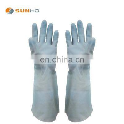 Washing Gloves Household Kitchen Items Rubber Cleaning Gloves Household Rubber Latex Family Rubber Hand Gloves photo-2