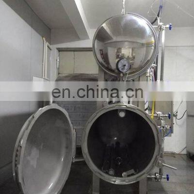 Water Immersion Glass Bottle Milk Sterilizing Retort Autoclave photo-5