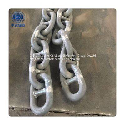 73mm marine studlink anchor chain studless anchor chain factory