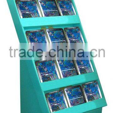 Supermarket Promotion Corrugated Cardboard Display Case Stand photo-6