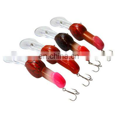 85mm 27g Valentine's Gift Big Deep Diving Dick Rattle Minnow Crankbait Fishing Lure Hard Artificial Bait