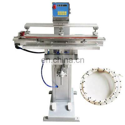 Pneumatic semi-auto single color medical tube silicone pad printer