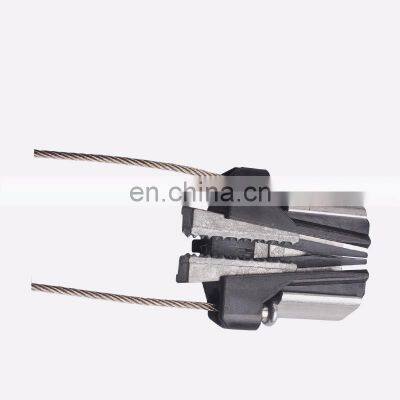 MT-1781 FTTH PA06 Optical Cable Tension Clamp Plastic Insulation Tension Clamp Strain Clamp photo-2