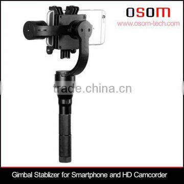 Osom goprohero 4 and smartphone accessories brushless gimbal stabilizer