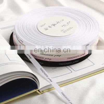 PandaSew High Quality Personalized 100% Natural Cotton RibbonTape for Gift Packaging,Ribbons With Custom Logo photo-4