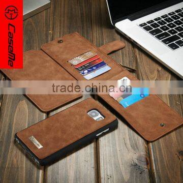 Best Sale Genuine Leather for Samsung NOTE 5 Case, for Samsung NOTE 5 Detachable Wallet Case