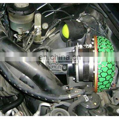 AUSO Universal 72mm Round Mushroom Design Green Oval Mushroom Air Filters For Toyota