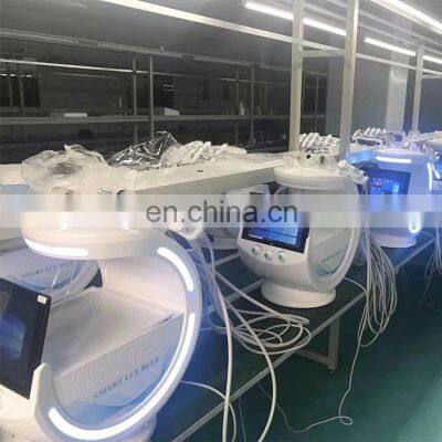 High Quality Ice Blue 7 in 1 Water Dermabrasion Machine for Skin Care With Skin Analyzer photo-5