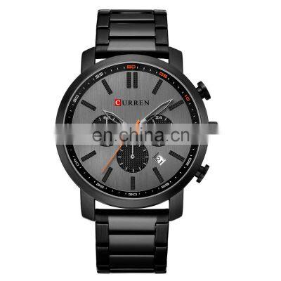 CURREN 8315 Men's Fashion&Casual Watch Japan Quartz Movement Stainless Steel Band Business Watch
