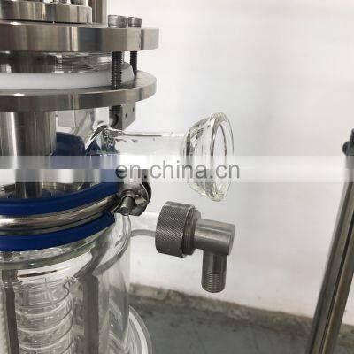 Turnkey Glass Short Path Wiped Film Evaporator Molecular Distillation Equipment photo-3