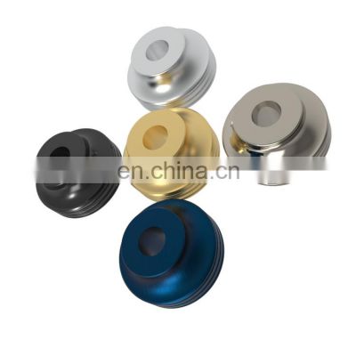 Colorful Anodized 5 Axis Aluminum Ingots Gear Roll Engraved Machined Bike Bicycle Spare Parts Cnc Machining