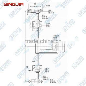 411142S Stainless Steel External Locking Handle D21mm photo-2