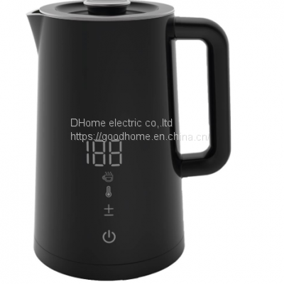 Electric Kettle of LED Stainless Steel Electric Kettle Large Capacity 1.7-liter Electric Kettle for Boiling Water（Wechat:13510231336）